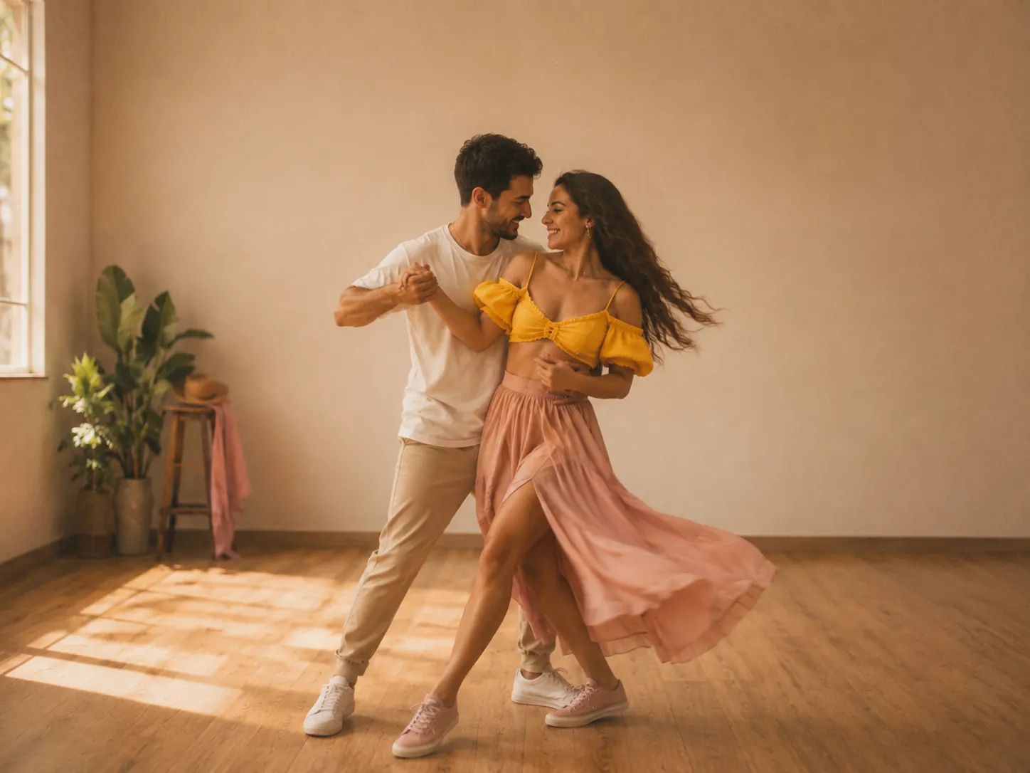 Aula de Bachata na Lá na Dança