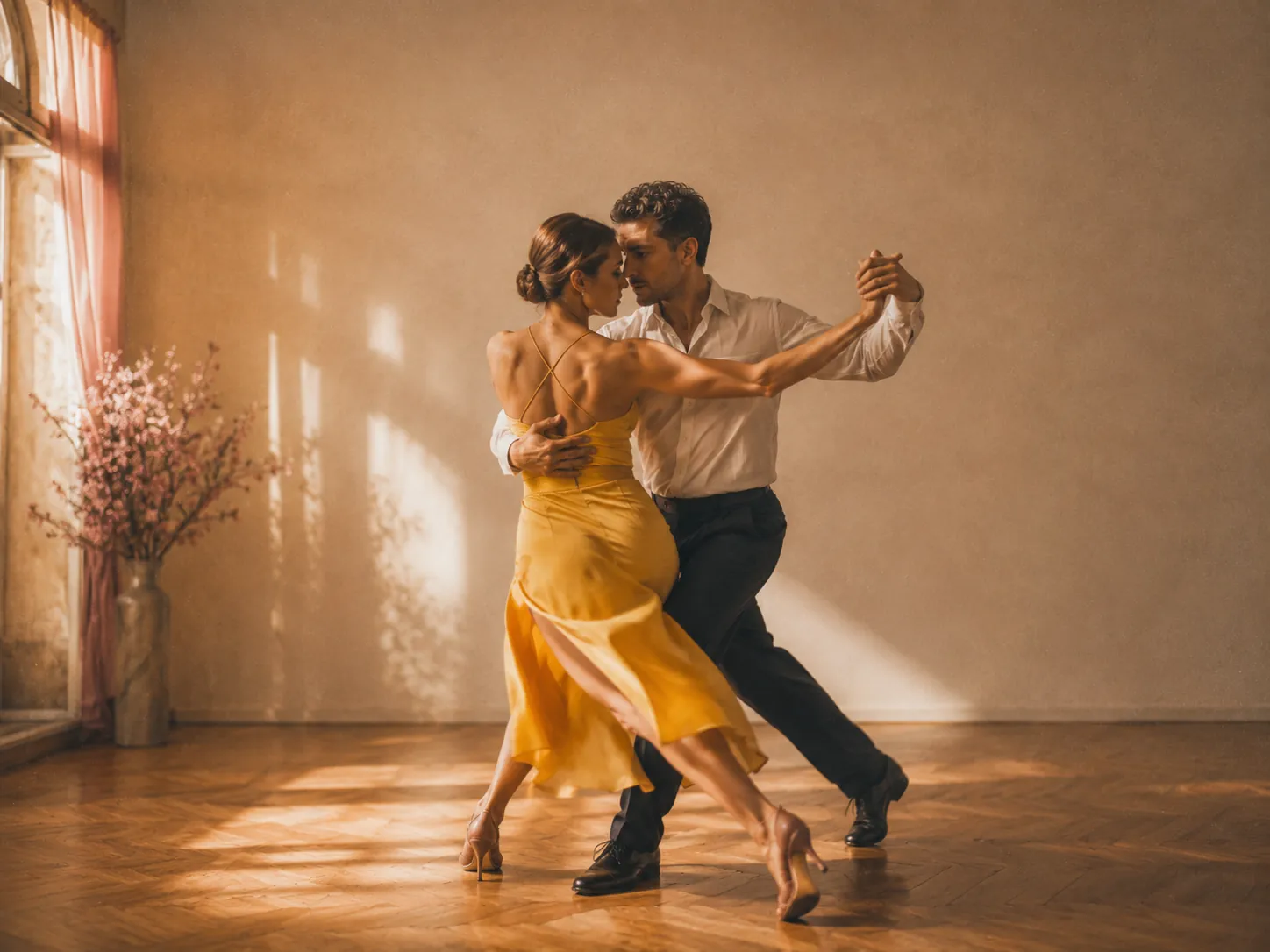 Aula de Tango na Lá na Dança